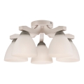 Loftlampe ADRIANO 5xE27/60W/230V bøg