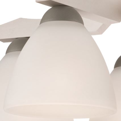 Loftlampe ADRIANO 5xE27/60W/230V bøg - FSC certificeret