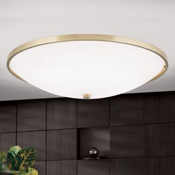 Loftlampe AIDA 5xE27/60W/230V diameter 56,5 cm messing