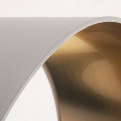 Loftlampe på kabel ALBA 1xE27/15W/230V Ø 40 cm hvid/guld