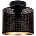 Loftlampe ALDO 1xE27/60W/230V diameter 20 cm sort