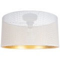 Loftlampe ALDO 1xE27/60W/230V diameter 40 cm hvid