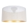 Loftlampe ALDO 1xE27/60W/230V diameter 40 cm hvid
