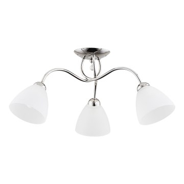 Loftlampe AMARILLO 3xE27/15W/230V skinnende krom