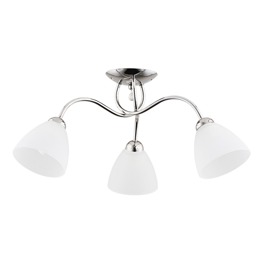 Loftlampe AMARILLO 3xE27/15W/230V skinnende krom
