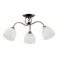 Loftlampe AMARILLO 3xE27/15W/230V skinnende krom
