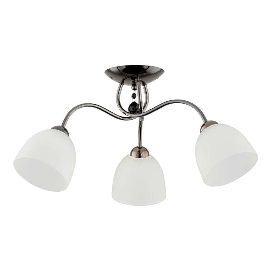 Loftlampe AMARILLO 3xE27/15W/230V skinnende krom