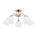 Loftlampe AMARILLO 5xE27/15W/230V guldfarvet