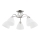 Loftlampe AMARILLO 5xE27/15W/230V skinnende krom