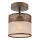 Loftlampe ANDREA 1xE27/60W/230V bøg