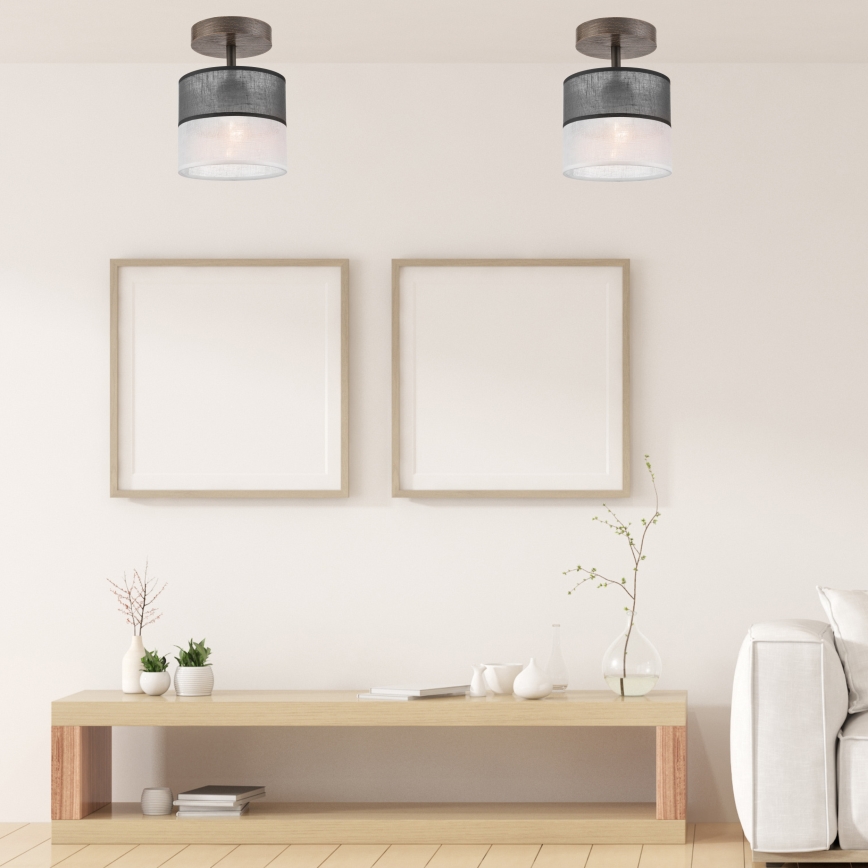 Loftlampe ANDREA 1xE27/60W/230V bøg