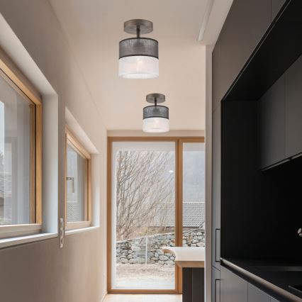 Loftlampe ANDREA 1xE27/60W/230V bøg