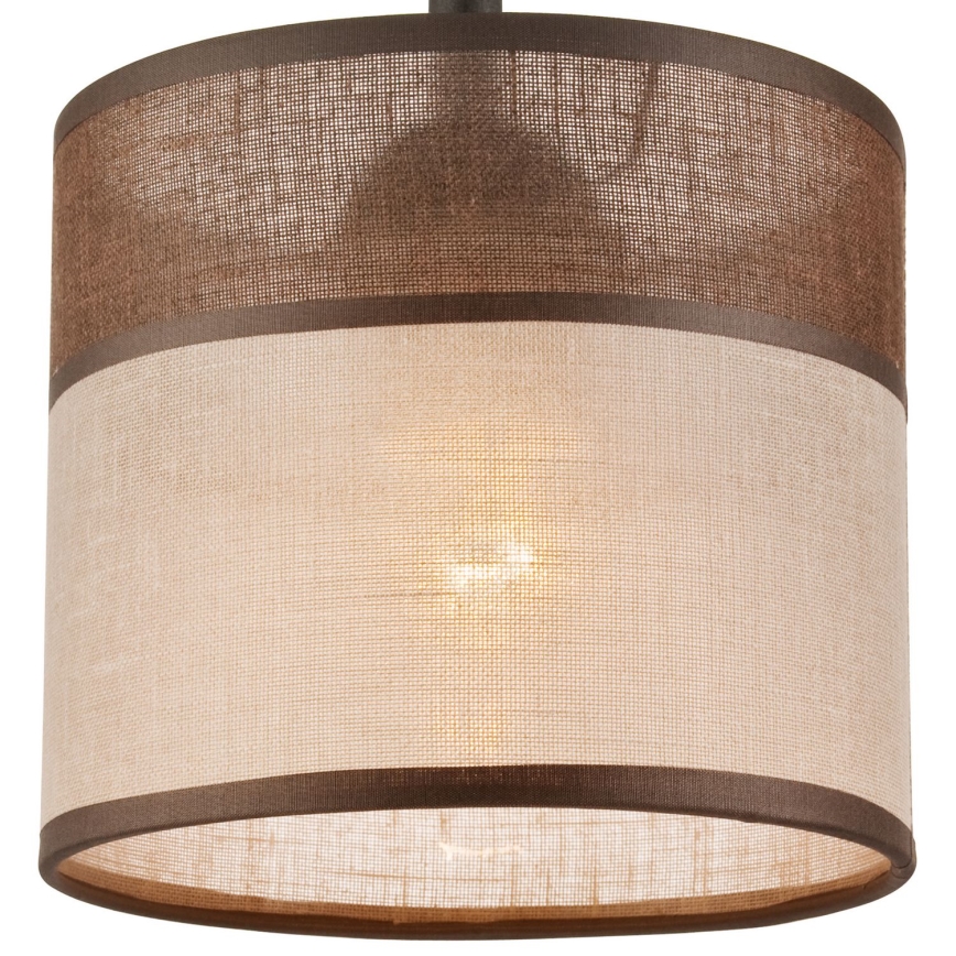 Loftlampe ANDREA 1xE27/60W/230V bøg