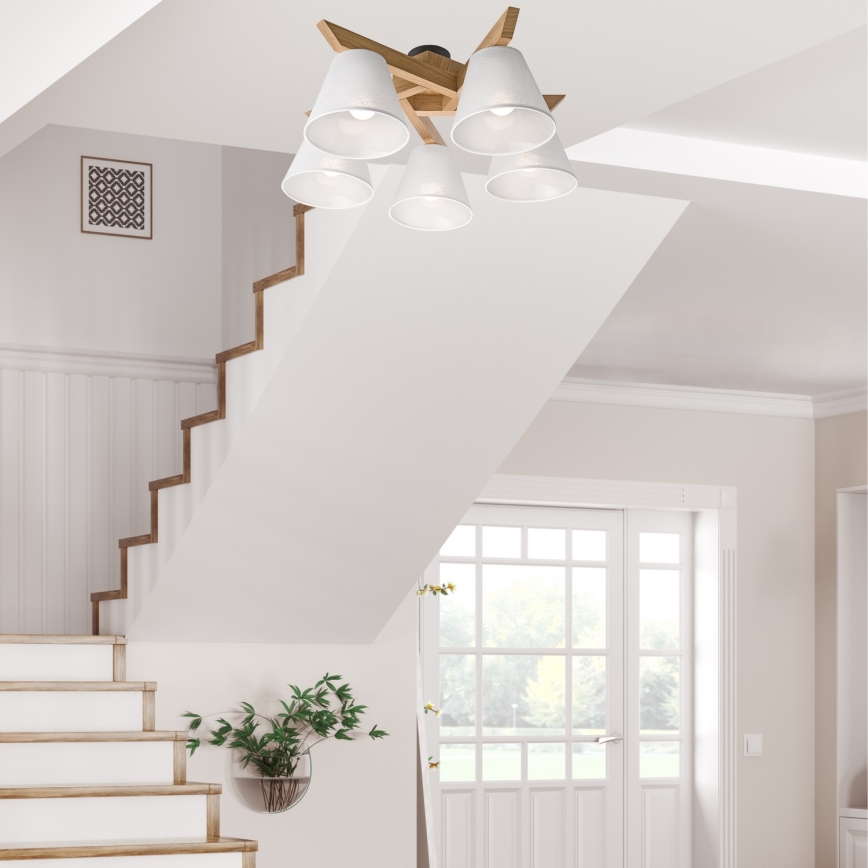 Loftlampe ANTONIO 5xE14/40W/230V eg