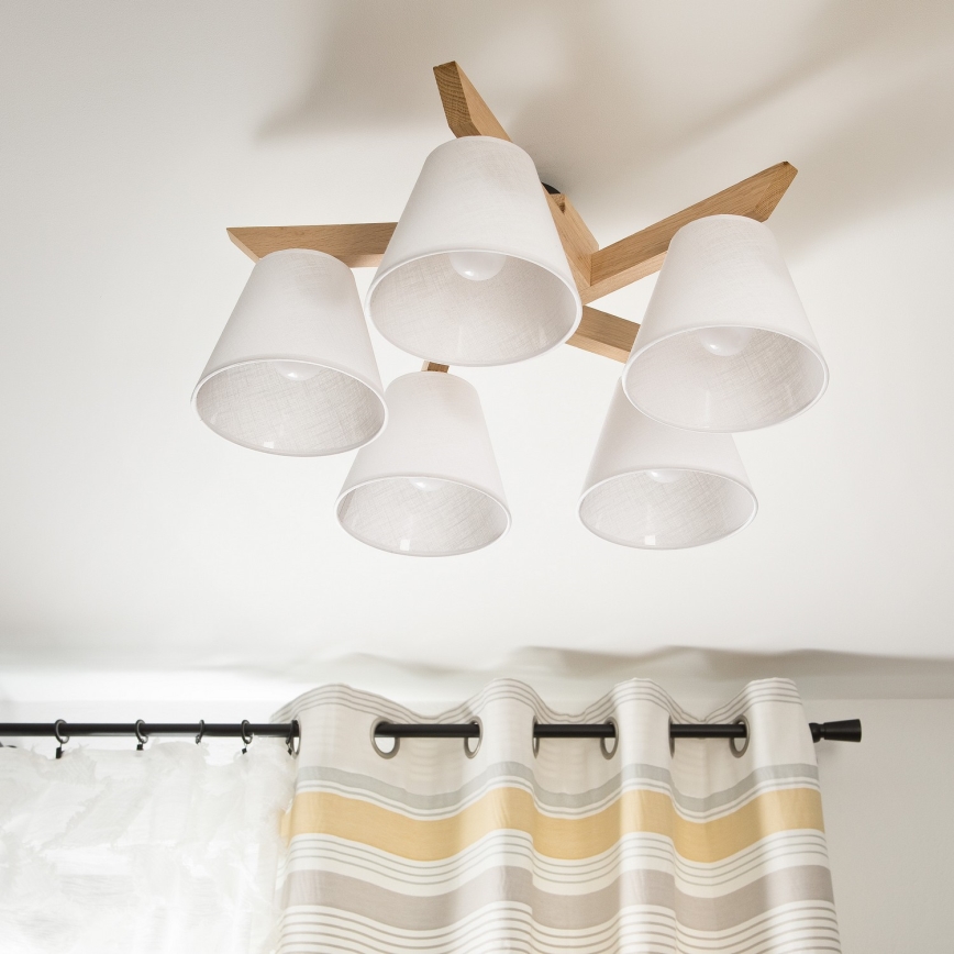 Loftlampe ANTONIO 5xE14/40W/230V eg