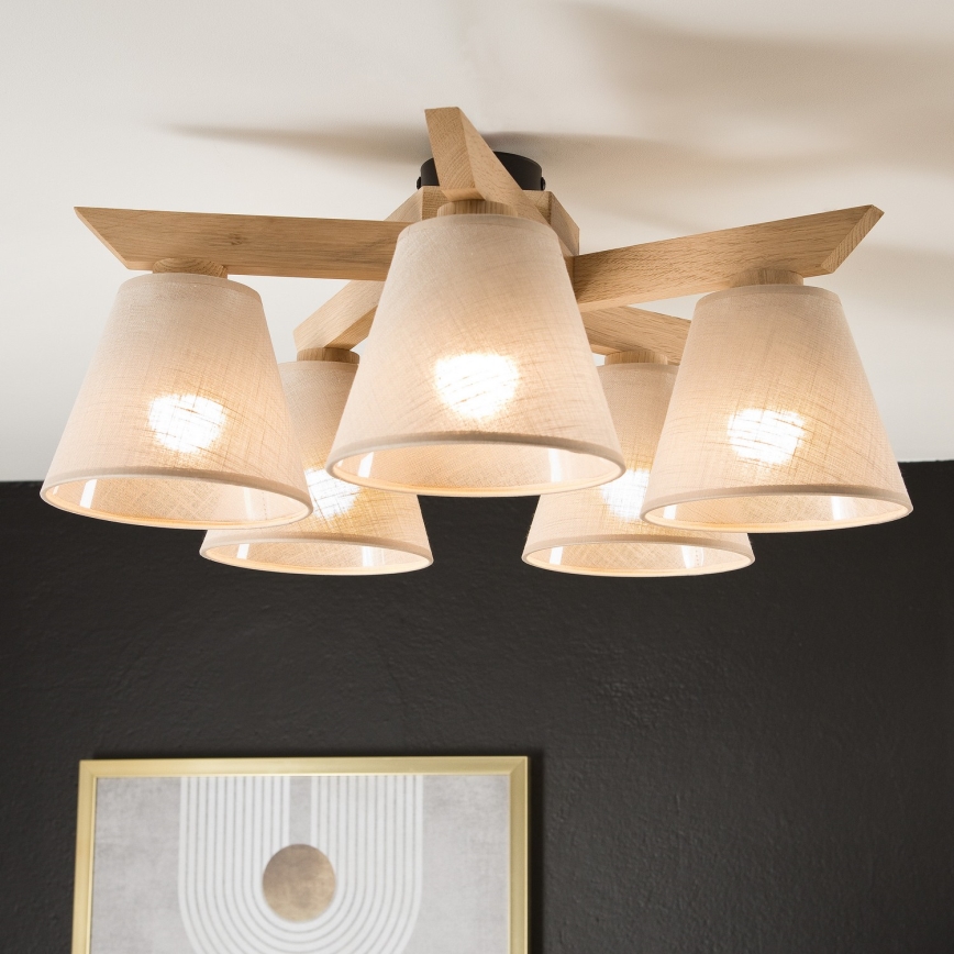 Loftlampe ANTONIO 5xE14/40W/230V eg
