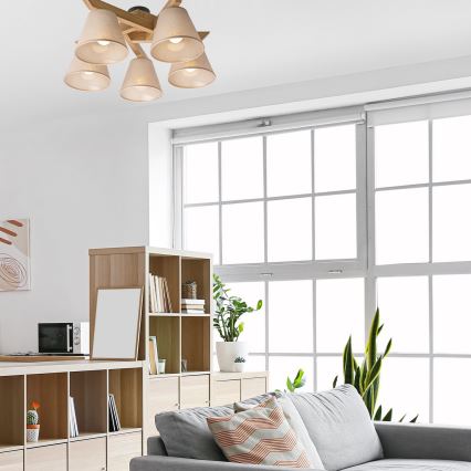 Loftlampe ANTONIO 5xE14/40W/230V eg