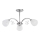 Loftlampe APOLLO 3xE14/10W/230V skinnende krom