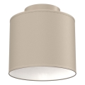 Loftlampe ARDEN 1xE27/15W/230V Ø 18 cm beige