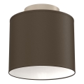Loftlampe ARDEN 1xE27/15W/230V Ø 18 cm brun
