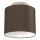 Loftlampe ARDEN 1xE27/15W/230V Ø 18 cm sort