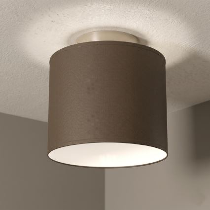 Loftlampe ARDEN 1xE27/15W/230V Ø 18 cm sort