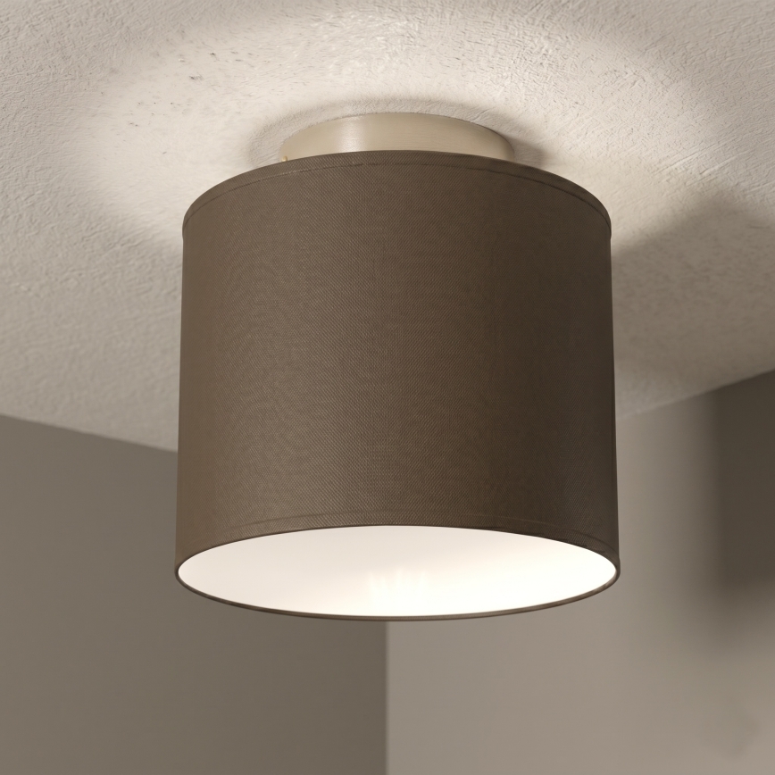 Loftlampe ARDEN 1xE27/15W/230V Ø 18 cm sort