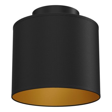 Loftlampe ARDEN 1xE27/15W/230V Ø 18 cm sort