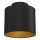 Loftlampe ARDEN 1xE27/15W/230V Ø 18 cm sort