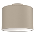Loftlampe ARDEN 1xE27/15W/230V Ø 25 cm beige