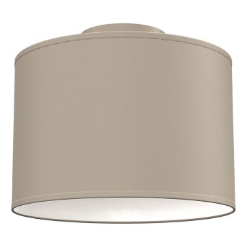 Loftlampe ARDEN 1xE27/15W/230V Ø 25 cm beige