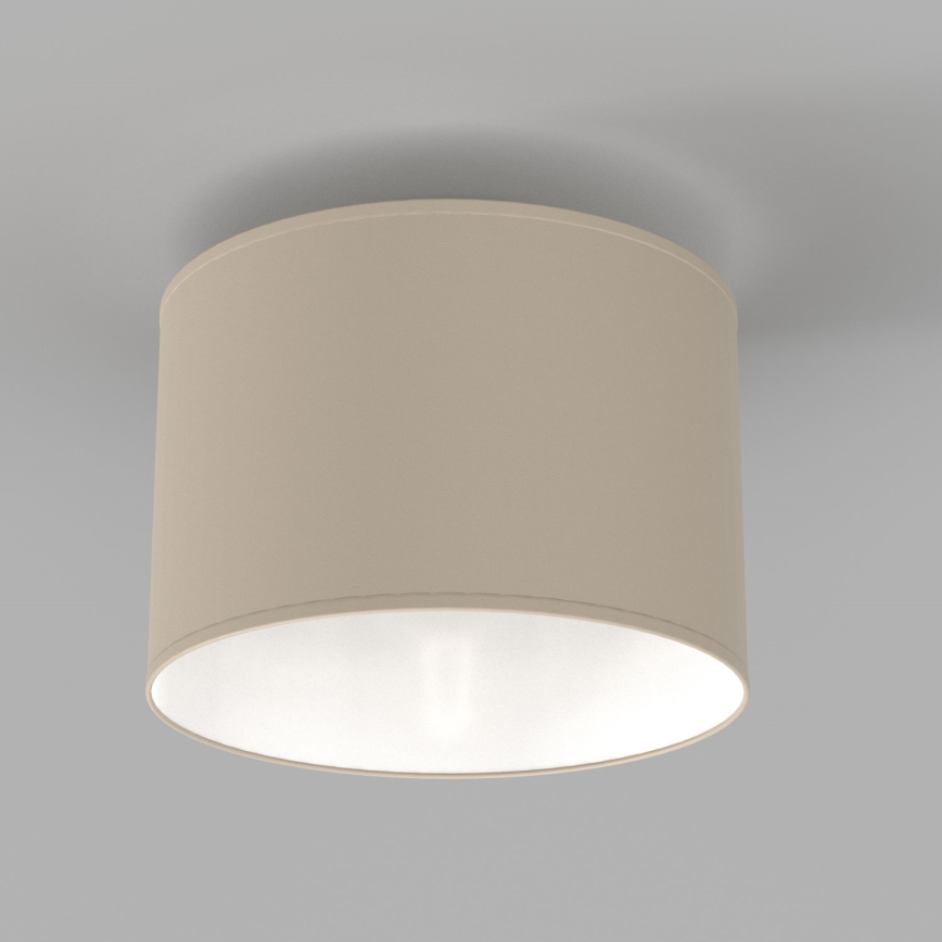 Loftlampe ARDEN 1xE27/15W/230V Ø 25 cm beige
