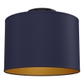 Loftlampe ARDEN 1xE27/15W/230V Ø 25 cm blå