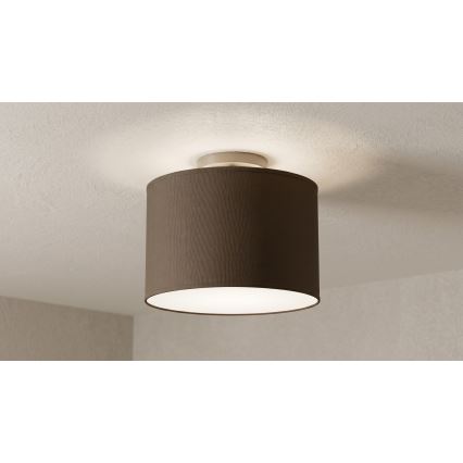 Loftlampe ARDEN 1xE27/15W/230V Ø 25 cm sort