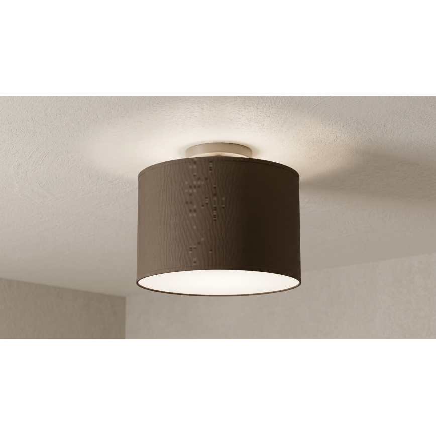 Loftlampe ARDEN 1xE27/15W/230V Ø 25 cm sort