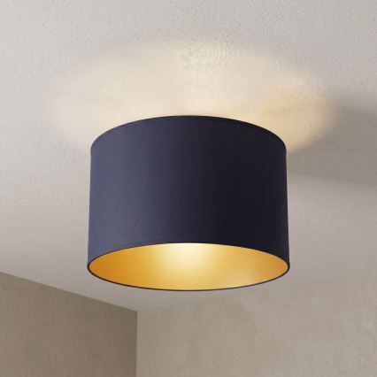 Loftlampe ARDEN 1xE27/15W/230V Ø 40 cm, blå