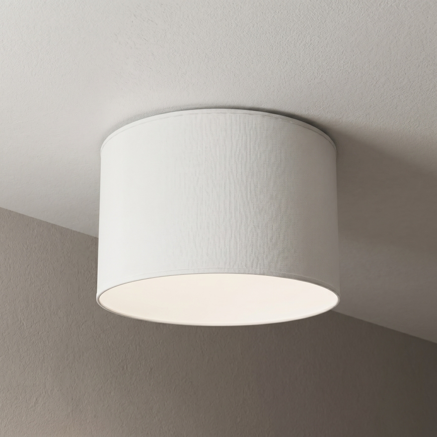 Loftlampe ARDEN 1xE27/15W/230V Ø 40 cm hvid