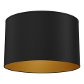 Loftlampe ARDEN 1xE27/15W/230V Ø 40 cm sort