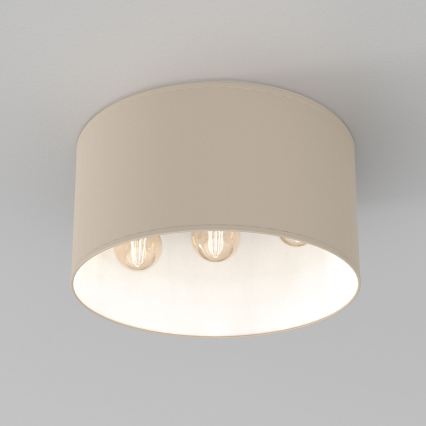 Loftlampe ARDEN 3xE27/15W/230V Ø 40 cm beige