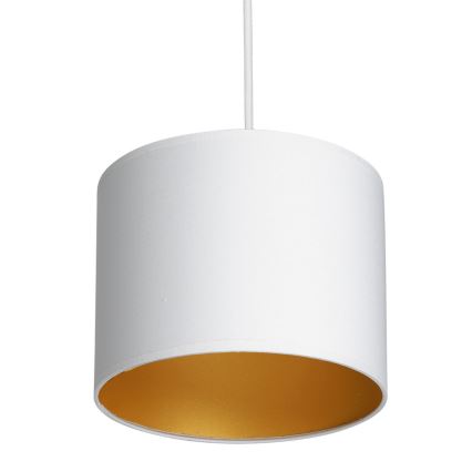 Loftlampe på kabel ARDEN 3xE27/60W/230V hvid/guld