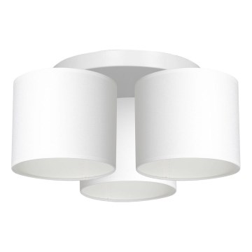 Loftlampe ARDEN 3xE27/60W/230V hvid, plafondmonteret