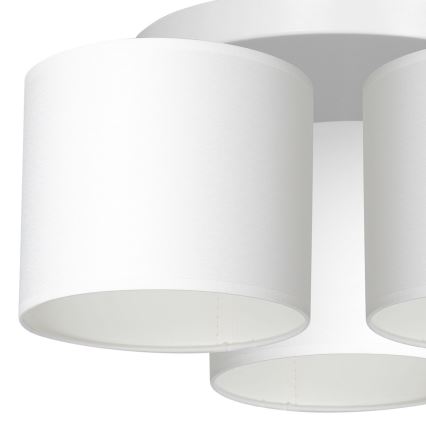 Loftlampe ARDEN 3xE27/60W/230V hvid, plafondmonteret
