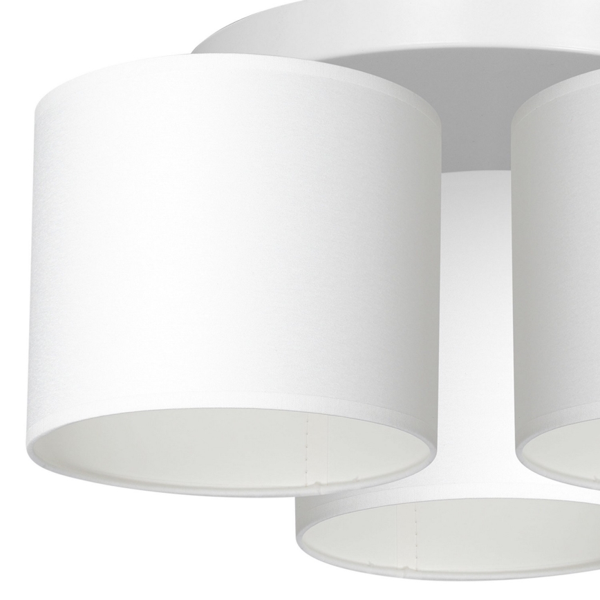 Loftlampe ARDEN 3xE27/60W/230V hvid, plafondmonteret