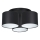 Loftlampe ARDEN 3xE27/60W/230V sort/hvid