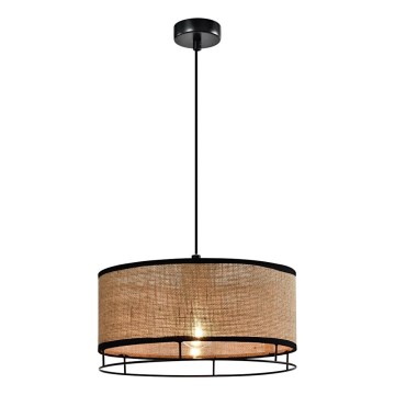 Loftlampe ARDI 1xE27/40W/230V brun/sort
