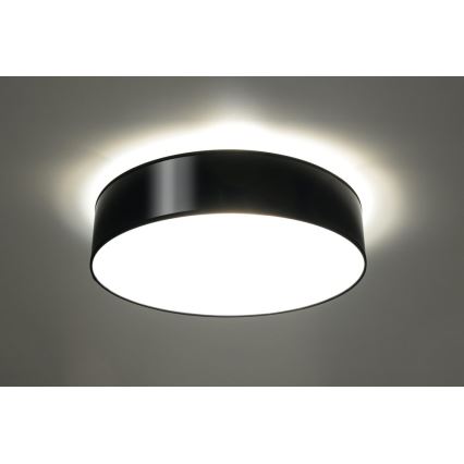 Loftlampe ARENA 45 3xE27/60W/230V antik sort