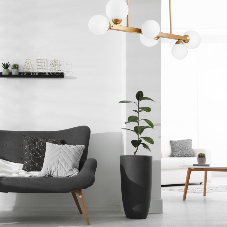 Loftlampe ASTRO 6xG9/5W/230V guldfarvet