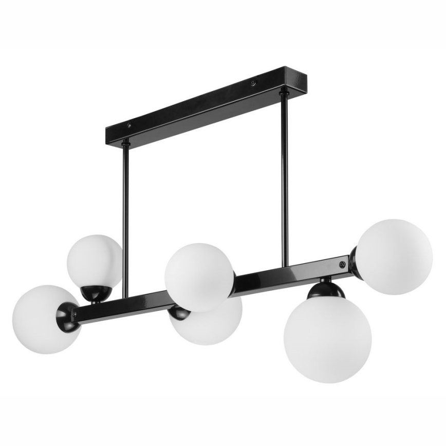 Loftlampe ASTRO 6xG9/5W/230V sort