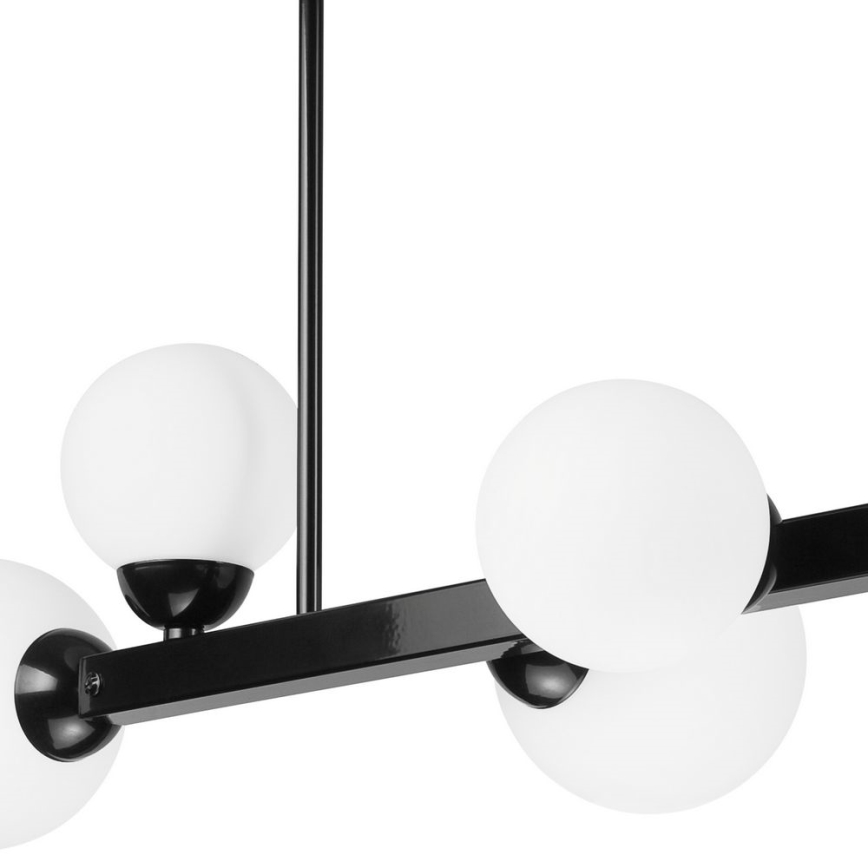 Loftlampe ASTRO 6xG9/5W/230V sort