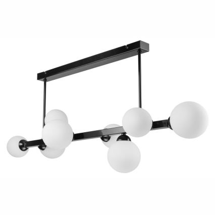 Loftlampe ASTRO 8xG9/5W/230V sort